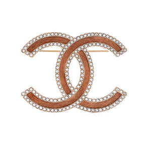 Chanel Cc Brooch Metal With Enamel And #230145C69B
